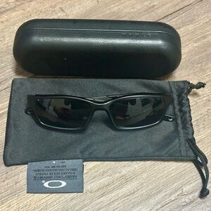 Oakley Crosslink Satin Black Frame Sunglasses OX8027